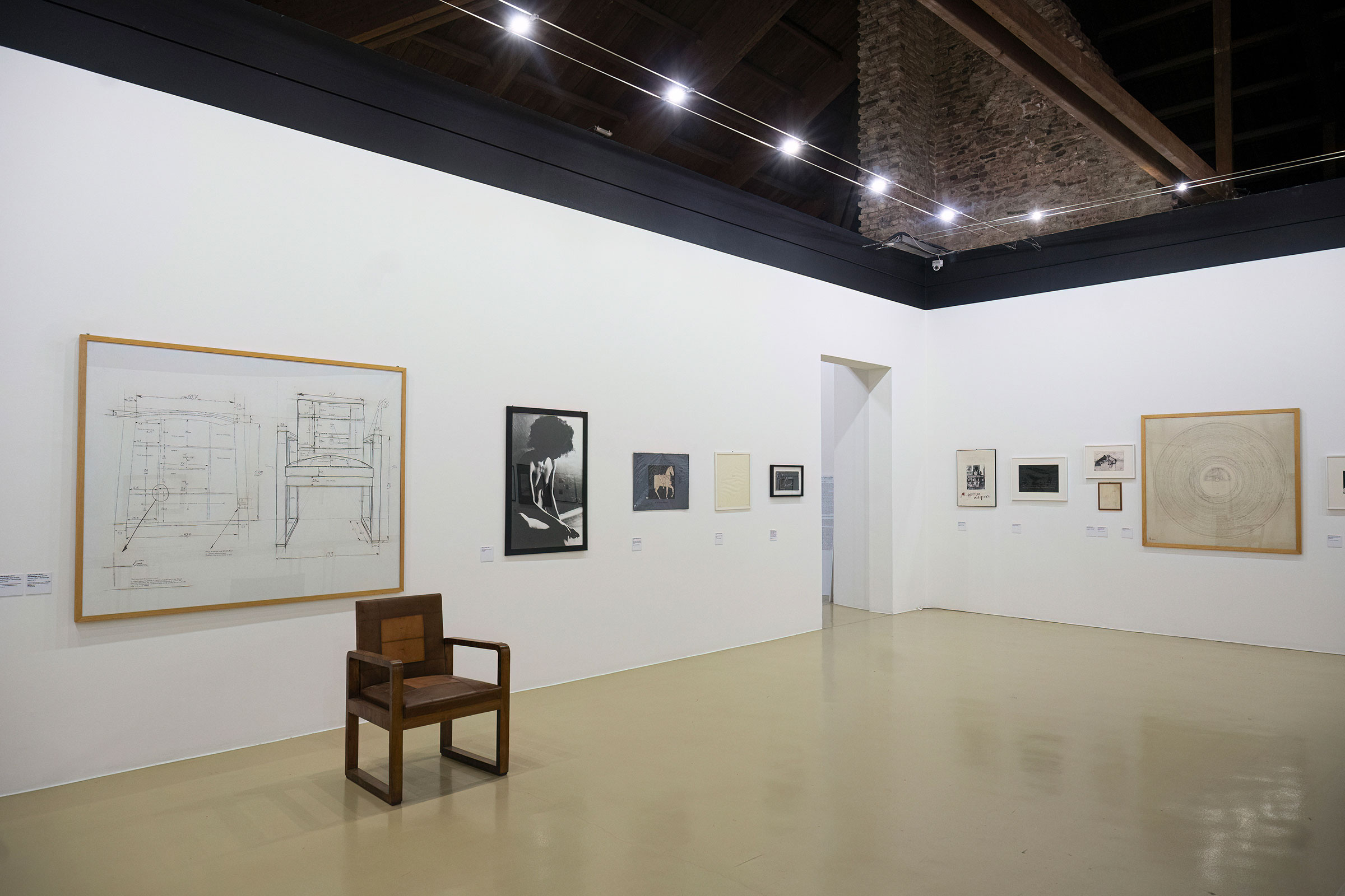 u0022Fabio Mauri. Esperimenti nella verifica del Male / Experiments in the verification of evilu0022, veduta espositiva